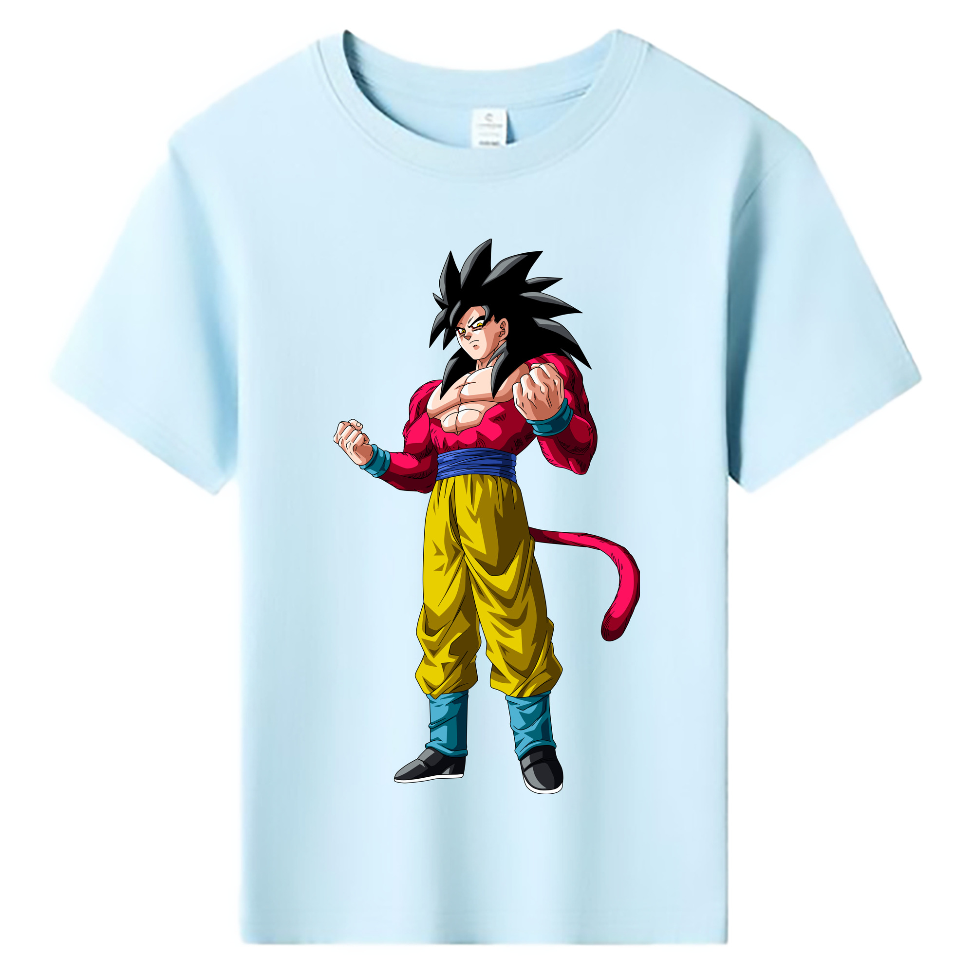 （画像用） ドラゴンボール 孫悟空（そん ごくう）Son Goku カカロット DRAGON BALL Kakarotto 綿100％キッズTシャツ（フロントプリント）